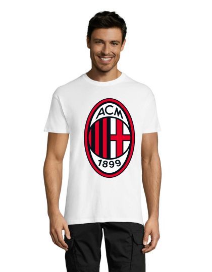 T-shirt męski AC Milan biały XL