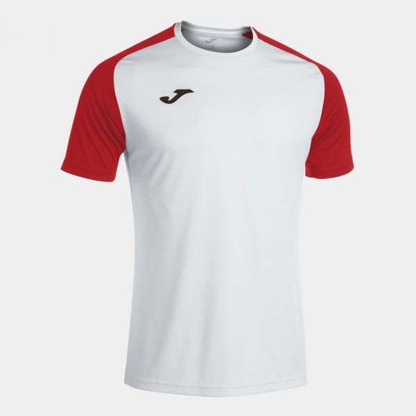 ACADEMY IV SHORT SLEEVE T-SHIRT WHITE RED 8XS-7XS