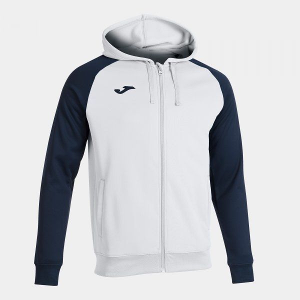 JACKET ACADEMY IV ZIP-UP HOODIE podkoszulek biały granat M