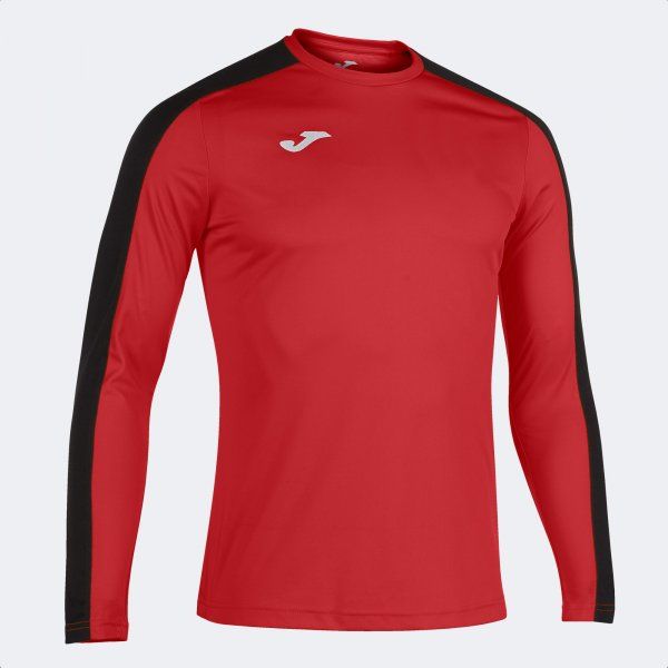 ACADEMY LONG SLEEVE T-SHIRT RED BLACK 6XS-5XS