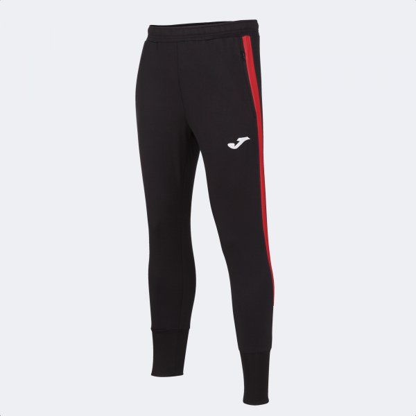 LONG PANTS ADVANCE spodnie do joggingu czarny czerwony L