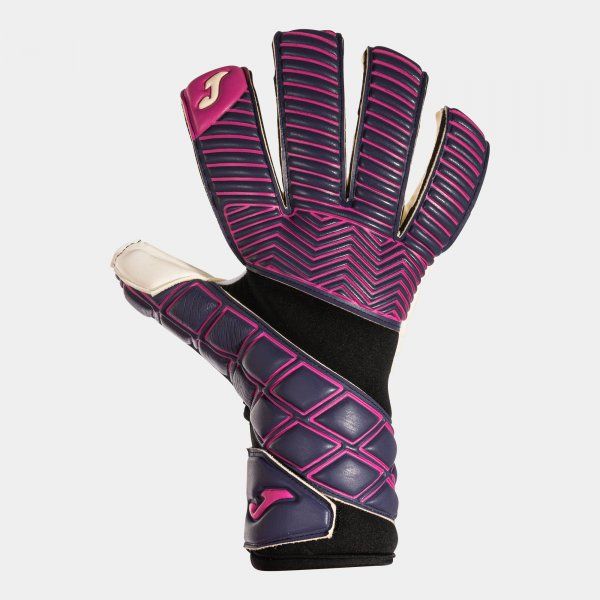 GOALKEEPER GLOVES AREA 19 rękawice bramkarskie fioletowo-czarny 10