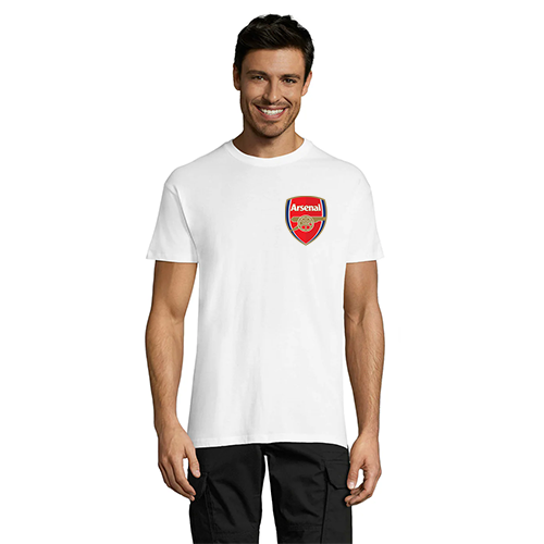 Koszulka męska Arsenal biała S