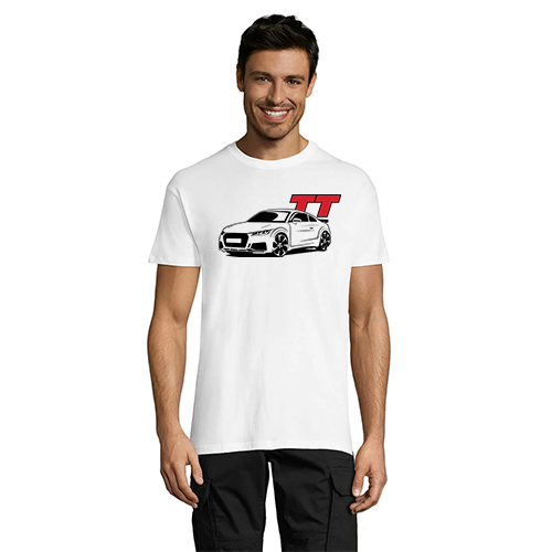 T-shirt męski Audi TT biały 2XL