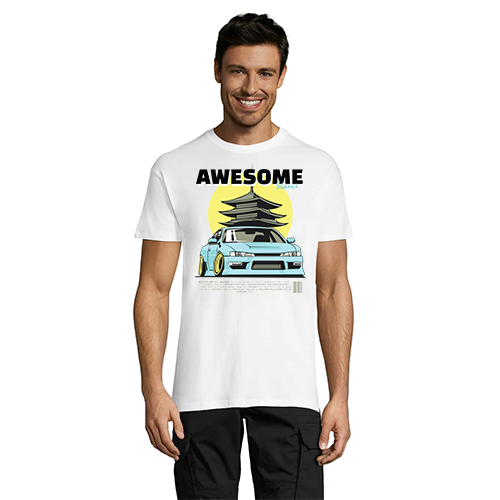 T-shirt męski Awesome Stance w kolorze czarnym S