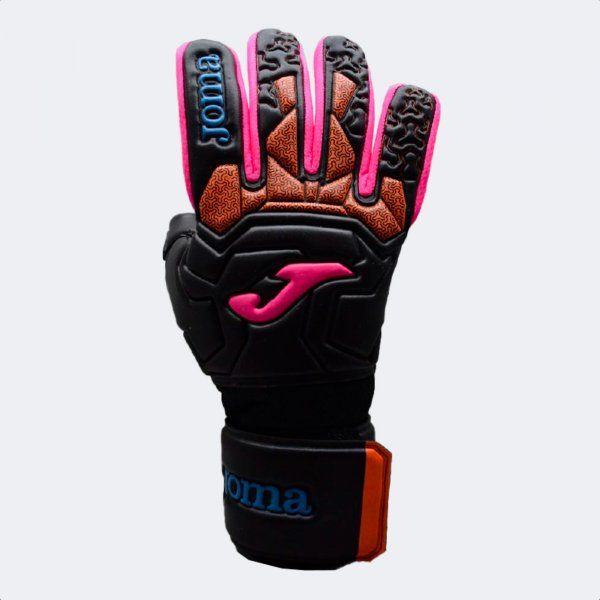 BRAVE GOALKEEPER GLOVES rękawice bramkarskie czarny różowy 10