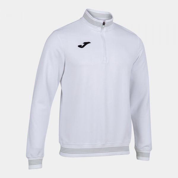 CAMPUS III SWEATSHIRT 1/2 ZIP podkoszulek biały M