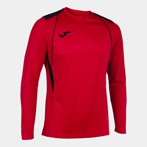 CHAMPIONSHIP VII LONG SLEEVE T-SHIRT RED BLACK 4XS