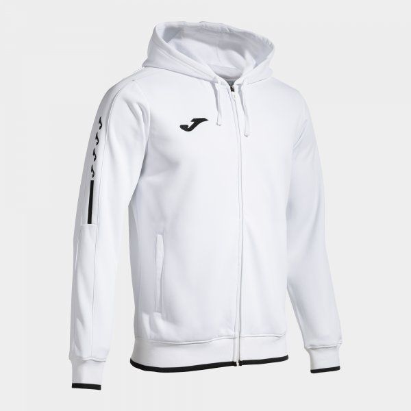 OLIMPIADA ZIP-UP HOODIE podkoszulek biały 2XS