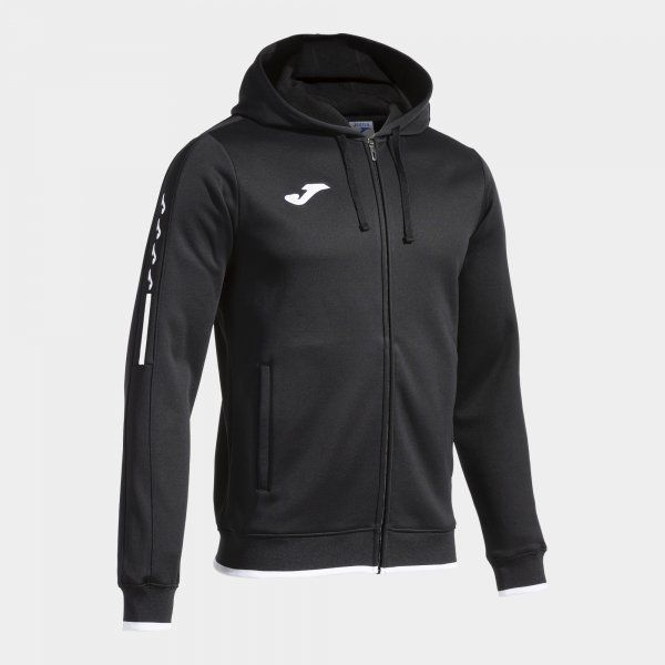 OLIMPIADA ZIP-UP HOODIE podkoszulek czarny 3XS