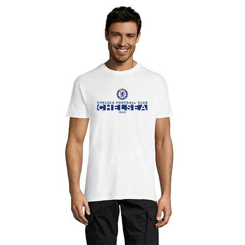 Chelsea FC 3 biała męska koszulka 2XL