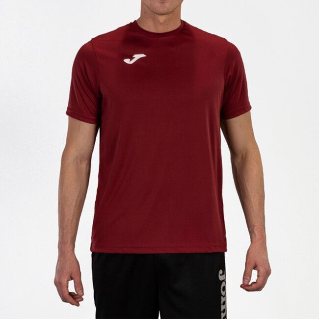 COMBI SHORT SLEEVE T-SHIRT koszulka/t-shirt Burgundia L