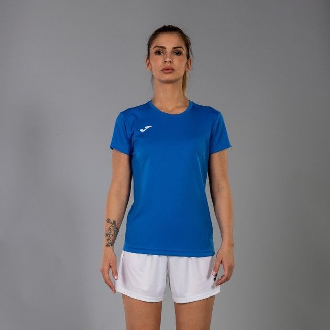 COMBI WOMAN SHORT SLEEVE T-SHIRT krótka koszulka lazur 2XS