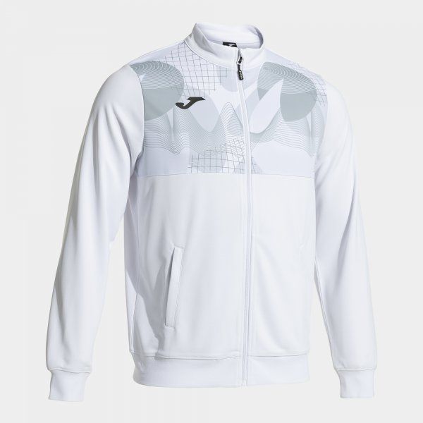 COURT FULL ZIP SWEATSHIRT biały S08