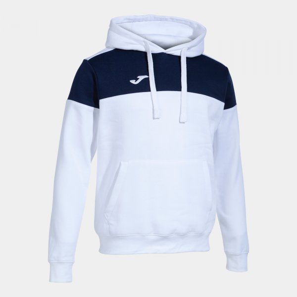 CREW V HOODIE podkoszulek biały granat L