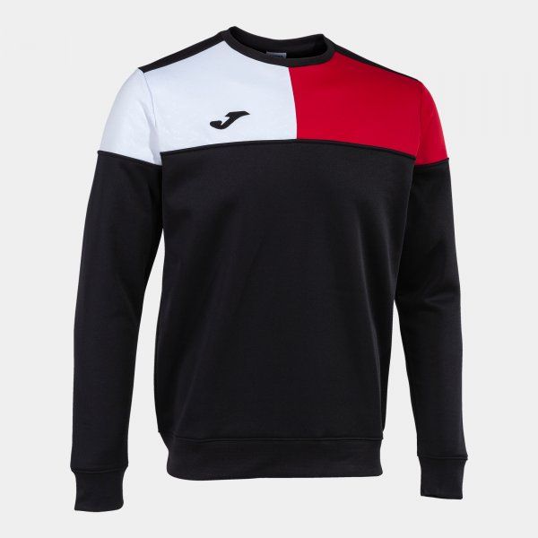 CREW V SWEATSHIRT podkoszulek czarny czerwony biały 2XS