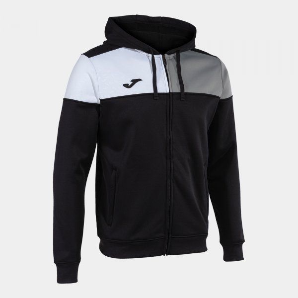 CREW V ZIP-UP HOODIE podkoszulek czarny 6XS