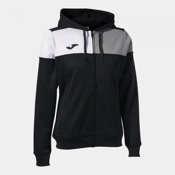 CREW V ZIP-UP HOODIE podkoszulek czarny L