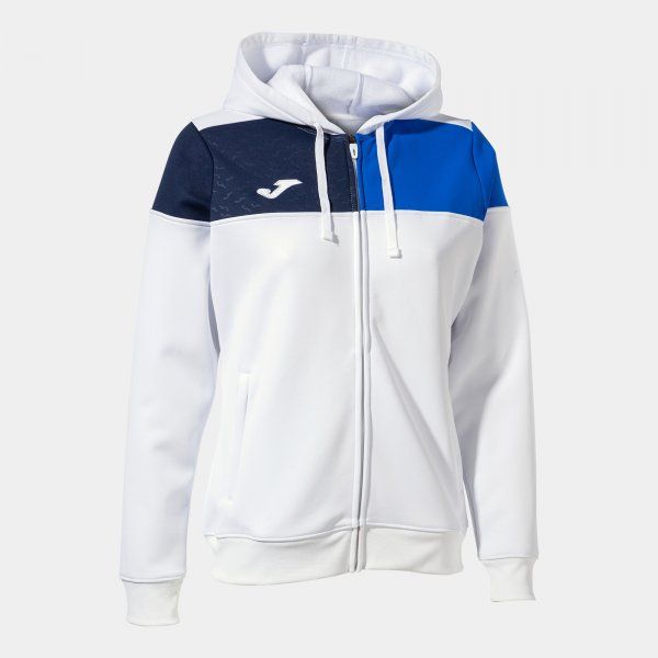 CREW V ZIP-UP HOODIE podkoszulek biały XS