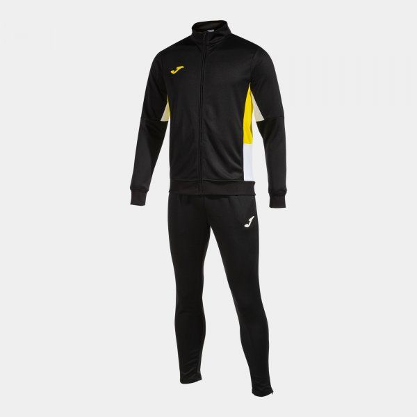 DANUBIO II TRACKSUIT czarny żółty biały 7XS