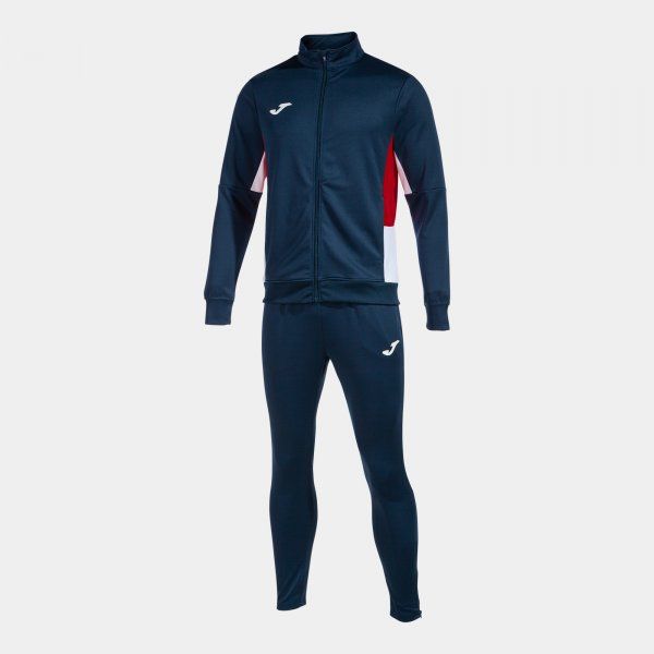 DANUBIO II TRACKSUIT zestaw granatowy czerwony biały 2XL