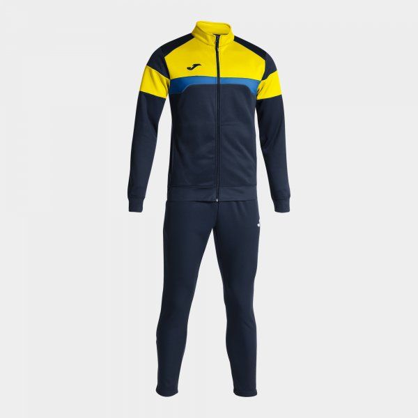 DANUBIO III TRACKSUIT zestaw granatowy żółty 2XL