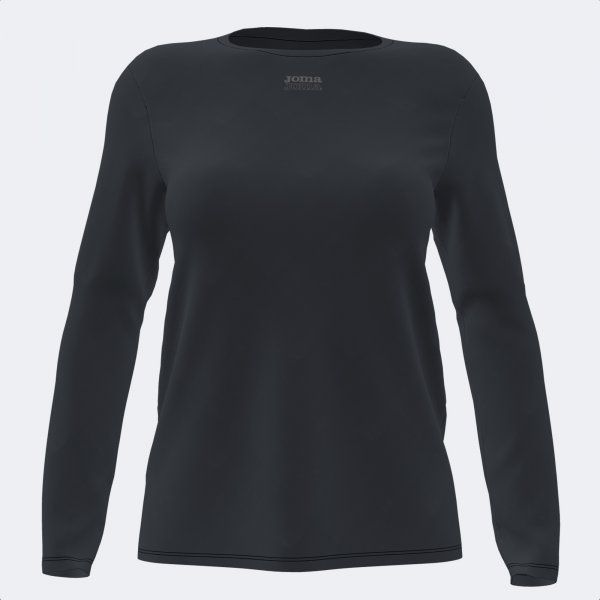 DAPHNE LONG SLEEVE T-SHIRT długa koszulka czarny S