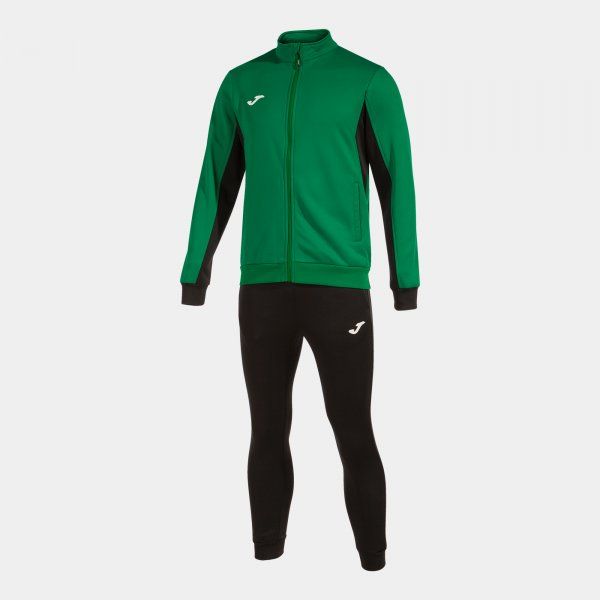 DERBY TRACKSUIT zestaw zielony czarny 2XS