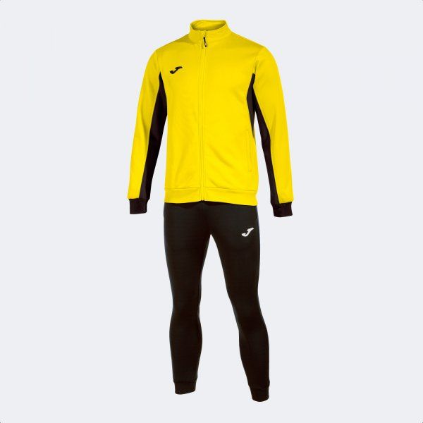 DERBY TRACKSUIT zestaw żółty czarny 2XS