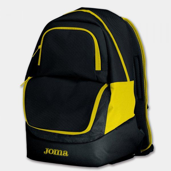 DIAMOND II BACKPACK plecak czarny żółty S