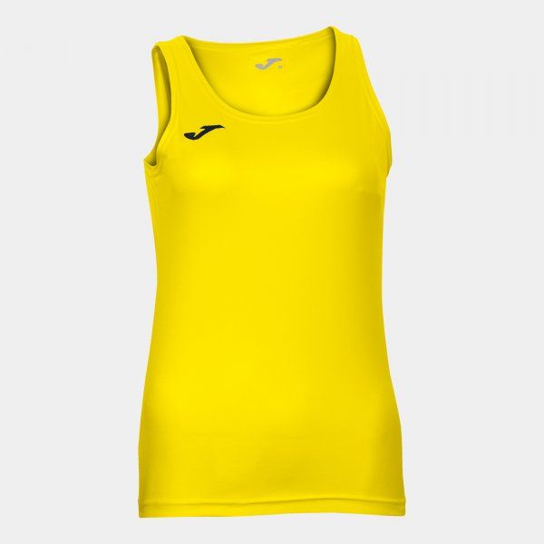 COMBI SLEEVELESS WOMEN SHIRT sportowy podkoszulek żółty S