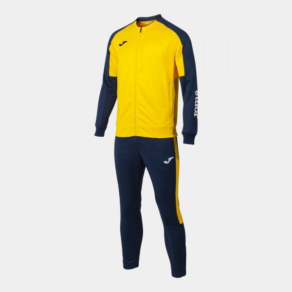 ECO CHAMPIONSHIP TRACKSUIT zestaw granatowy żółty 2XL