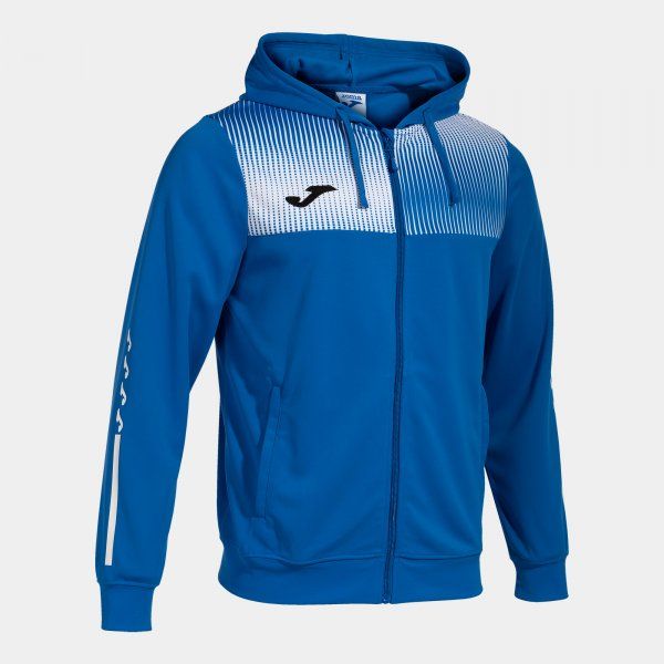 ECO SUPERNOVA ZIP-UP HOODIE podkoszulek lazurowo-biały 5XS