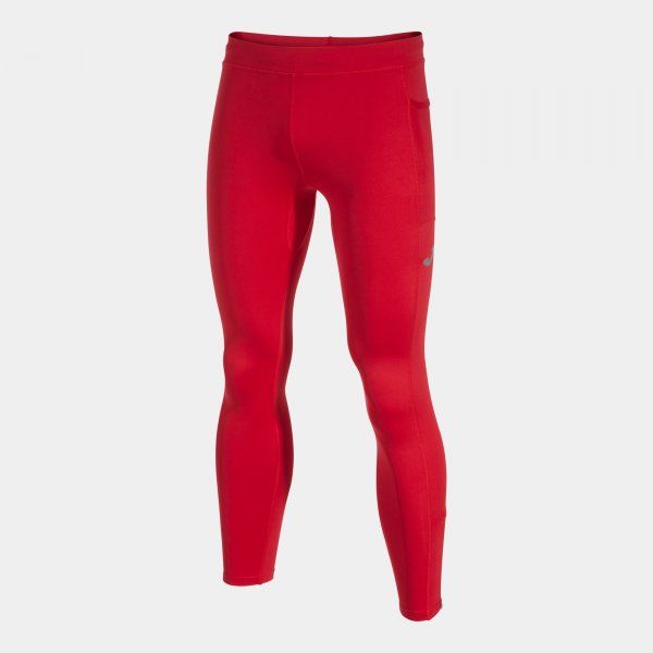 ELITE X LONG TIGHTS spodnie do joggingu czerwony 3XS