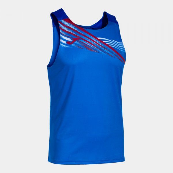 ELITE X SLEEVELESS SHIRT sportowy podkoszulek lazur 2XS