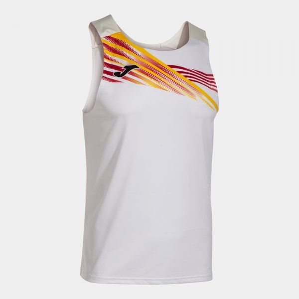 ELITE X SLEEVELESS SHIRT sportowy podkoszulek biały 2XL