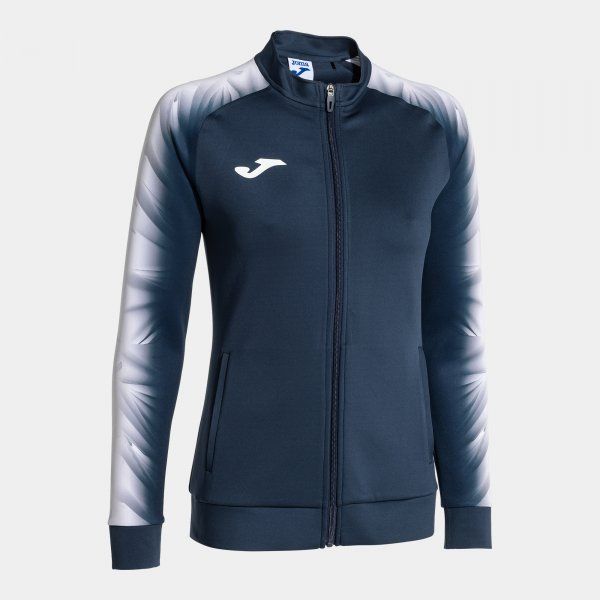 ELITE XI FULL ZIP SWEATSHIRT podkoszulek granatowy biały L