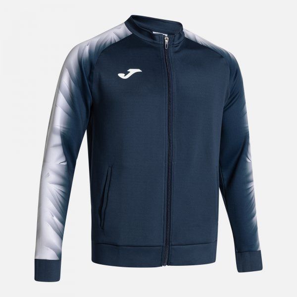 ELITE XI FULL ZIP SWEATSHIRT podkoszulek granatowy biały L