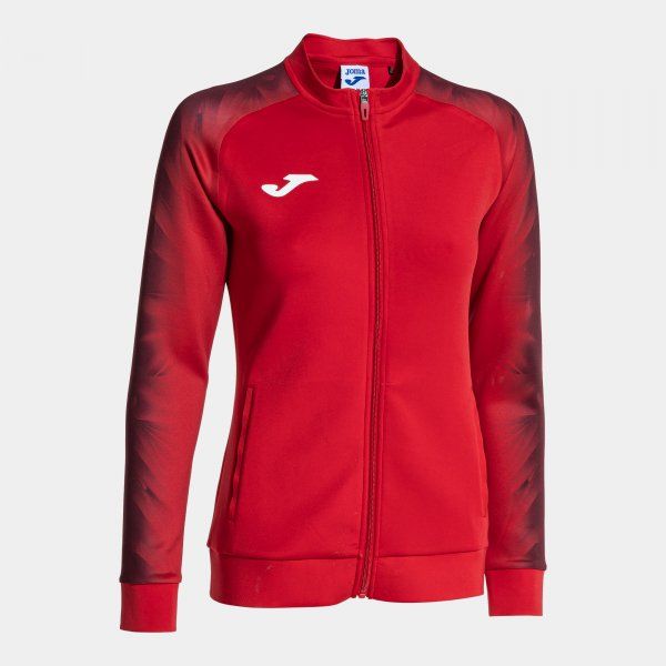 ELITE XI FULL ZIP SWEATSHIRT podkoszulek czerwony L