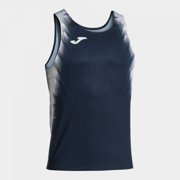 ELITE XI TANK TOP sportowy podkoszulek granatowy biały 2XS