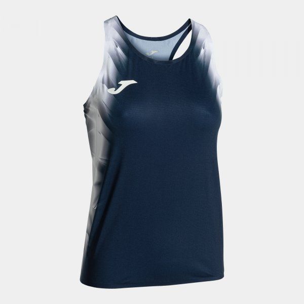 ELITE XI TANK TOP sportowy podkoszulek granatowy biały L