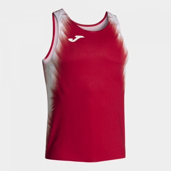 ELITE XI TANK TOP sportowy podkoszulek czerwony biały 2XS