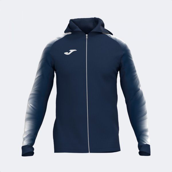 ELITE XI ZIP-UP HOODIE granatowy biały S