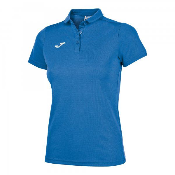 HOBBY WOMEN POLO SHIRT ROYAL S/S 2XL