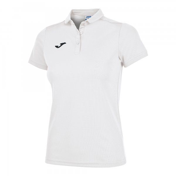 HOBBY WOMEN POLO SHIRT WHITE S/S XS