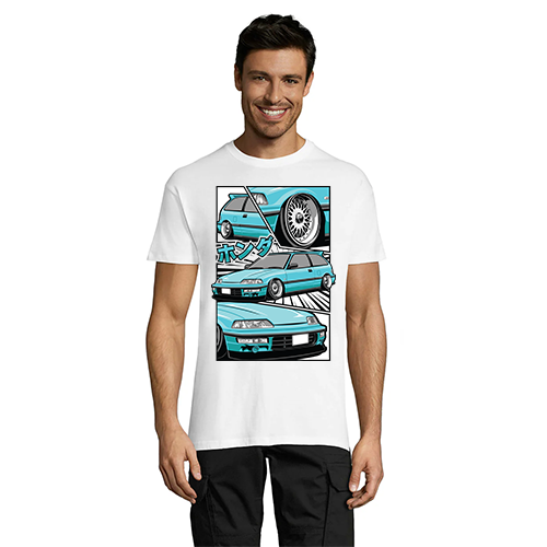 Męska koszulka t-shirt Honda Civic Japan w kolorze czarnym, 2XL