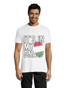 T-shirt męski Węgry - To mam DNA biały XL