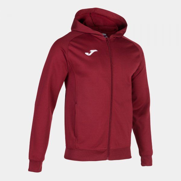 MENFIS HOODED JACKET podkoszulek Burgundia 2XS