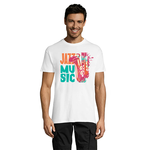 T-shirt męski Jazz MUSIC czarny L