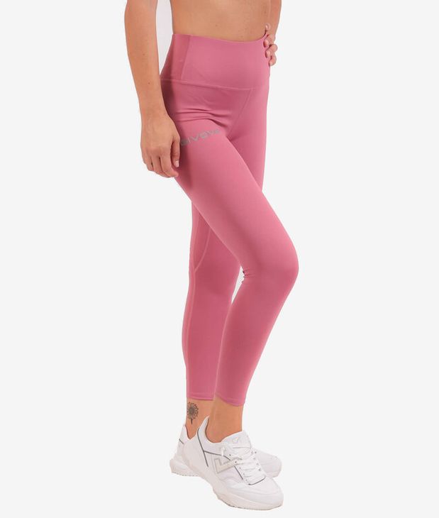 LEGGINGS BASIC spodnie do joggingu stary róż 2XL